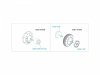 Quinta Studio QT48024 Ka-52 Wheels with separate hubs and weighted tires (Zvezda) 1/48